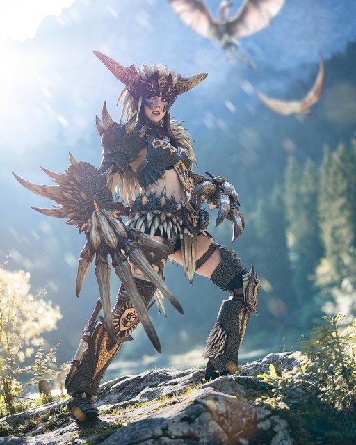 Absolutely love my Nergigante Armor from Monster Hunter World! This...