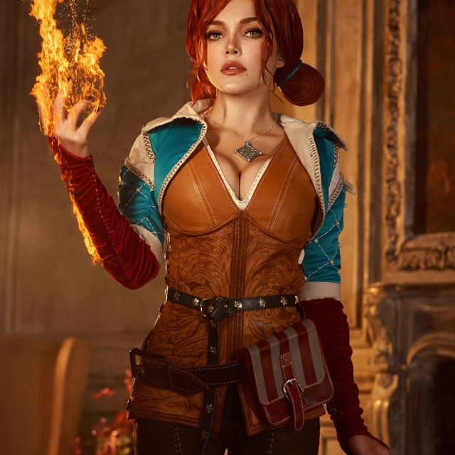 I will be your side quest 😉Triss from the Witcher...