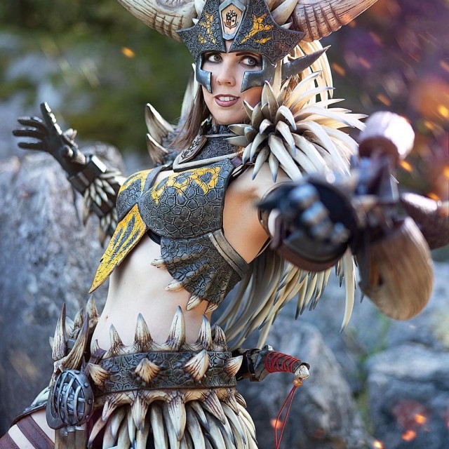 Absolutely love my Nergigante Armor from Monster Hunter World! This...