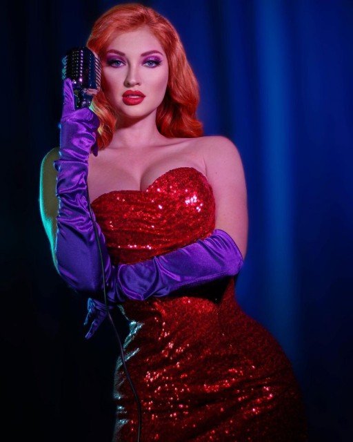 Jessica Rabbit officially posted to Patreon! Link in bio 🐇💜❤️