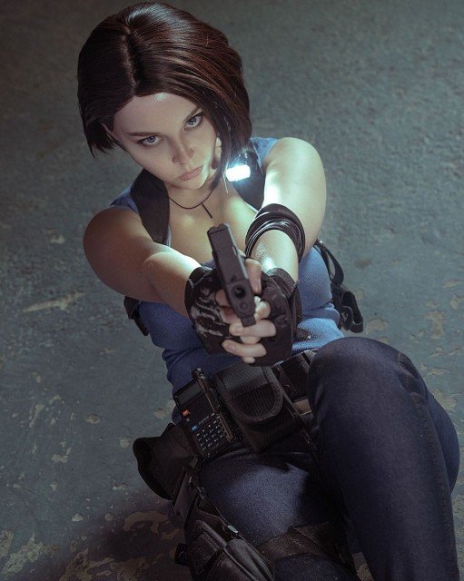 What is the first game you remember playing?🎮(Fake gun)#JillValentine #ResidentEvil3...