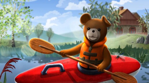 Teddy Floppy Ear - Kayaking Иконка игры