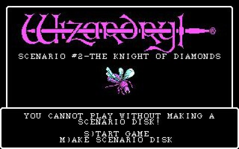 Wizardry II: The Knight of Diamonds Иконка игры