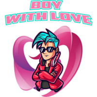 Команда Boy With Love Лого
