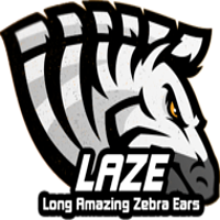 Long Amazing Zebra Ears logo