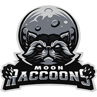 Команда Moon Raccoons Лого