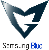 Команда Samsung Galaxy Blue Лого