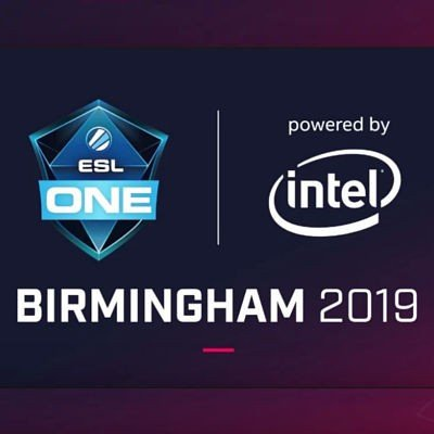 2019 ESL One Birmingham [ESL One ] Турнир Лого