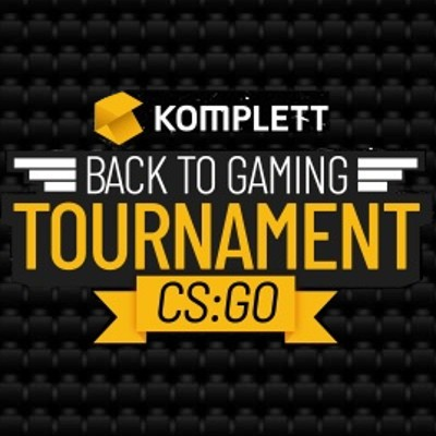 2021 Komplett Back to Gaming Sweden [KBGS] Турнир Лого